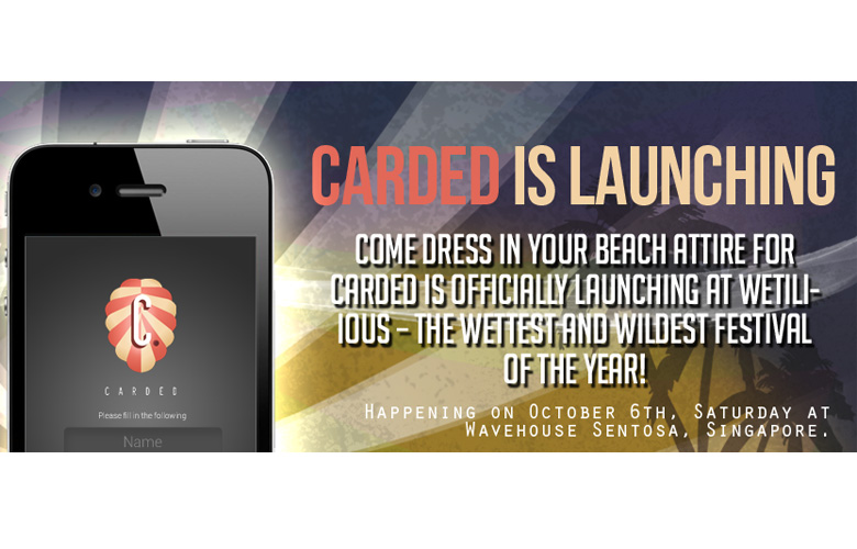 carded is launching poster